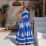 Women's dress: hot-selling beach dress for women on amazon us & aliexpress - vacation style printed bandeau dress