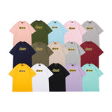 Drew house t-shirt - spring/summer collection - d@ew rubberized letter crew neck short sleeve tee