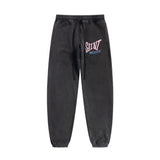 Saint m t pants - autumn/winter s.m vintage letter print casual trousers