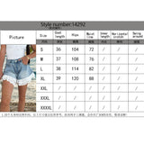 Women's straight-leg denim shorts with lace patchwork - european & american style, summer loose fit, slimming, hot girl shorts