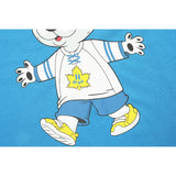 Drew house t-shirt - spring/summer d@ew bear graffiti graphic crew neck pullover short sleeve
