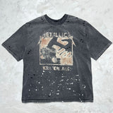 saint m t shirts  s.m collaboration graphic crewneck t-shirt - wholesale