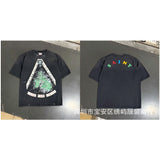 saint m t shirts  s.m cartoon series graphic crewneck pullover short sleeve t-shirt - wholesale