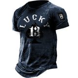 Man T Shirt Summer Youth Cotton Black T-shirt