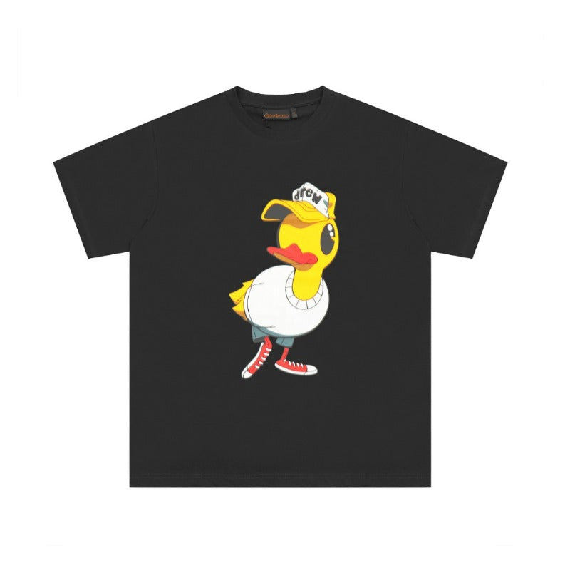 Drew house t-shirt - spring/summer - d@ew little yellow duck graphic crew neck short sleeve tee
