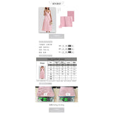 Women's dress - amazon v-neck sexy design long dress - court style dopamine dress - camisole dress for women