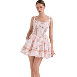 Women's plus size dresses - cross-border fashion: european & american style, guangzhou export, floral print, unique design, high-end, printed summer dresses