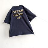 saint m t shirts  s.m peter pan pattern crew neck pullover short sleeve top - wholesale