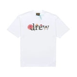 Drew house t-shirt - spring/summer collection - d@ew floral & letter graphic crew neck pullover short sleeve - wholesale single piece
