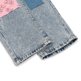 Drew house pants spring & fall d@ew hailey character patch straight-legjeans