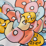 Drew house t shirt spring and summer d@ew cartoon candy pattern round neck pullover short sleeves