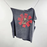 saint m t shirts  s.m cartoon band graphic crewneck pullover tank top - wholesale