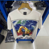 saint m t shirts  s.m anime series graphic crewneck pullover short sleeve t-shirt - wholesale