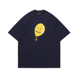 Drew house t-shirt - summer european and american streetwear brand d@ew - cartoon balloon graphic crew neck pullover casual short sleeve - wholesale single piece