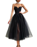 Valentine's Day Outfits Women's Straps Tulle Dress