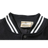 Saint m t jackets - spring/autumn s.m. letter patch baseball jacket - wholesale single piece